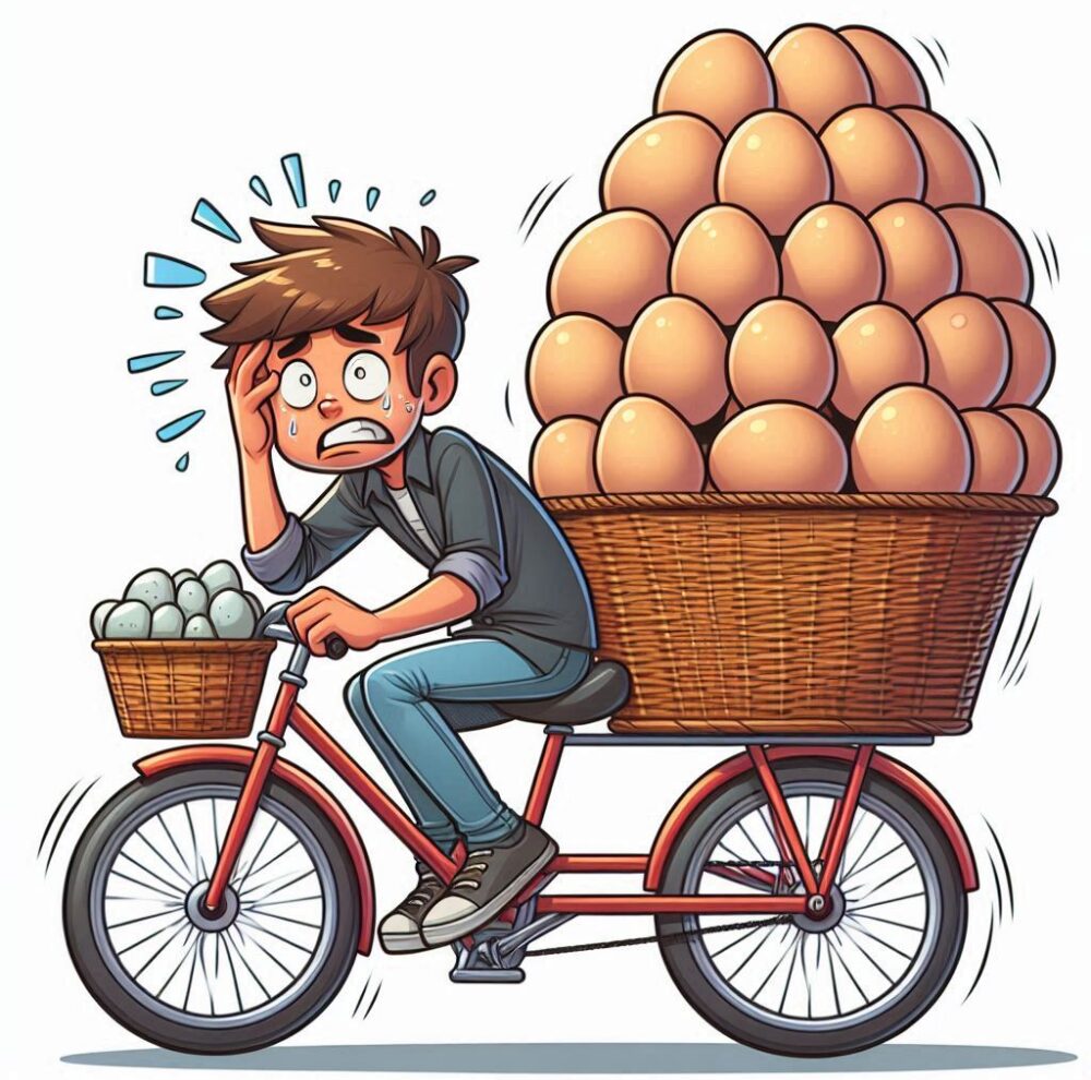 don't put all your eggs in one basket