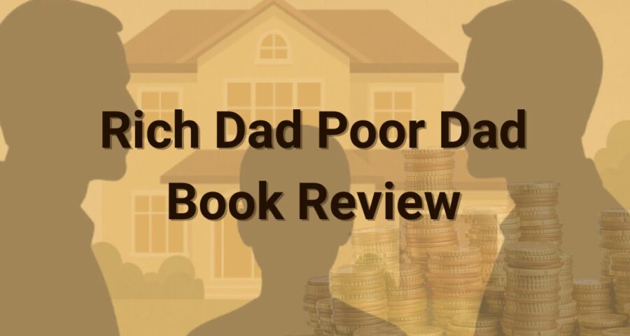 Graphic saying "Rich Dad Poor Dad Book Review"