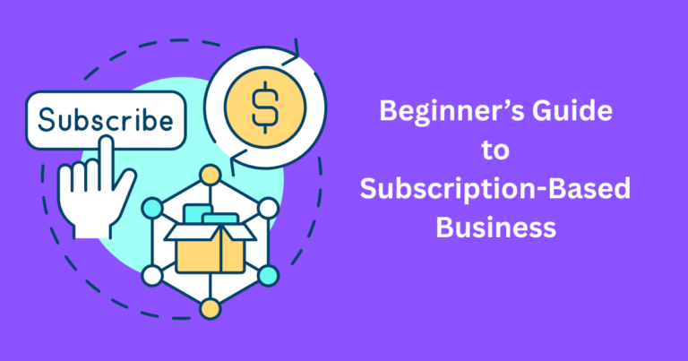 graphic representing subscription-based business