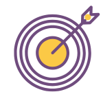 Graphic arrow to represent starting an online business